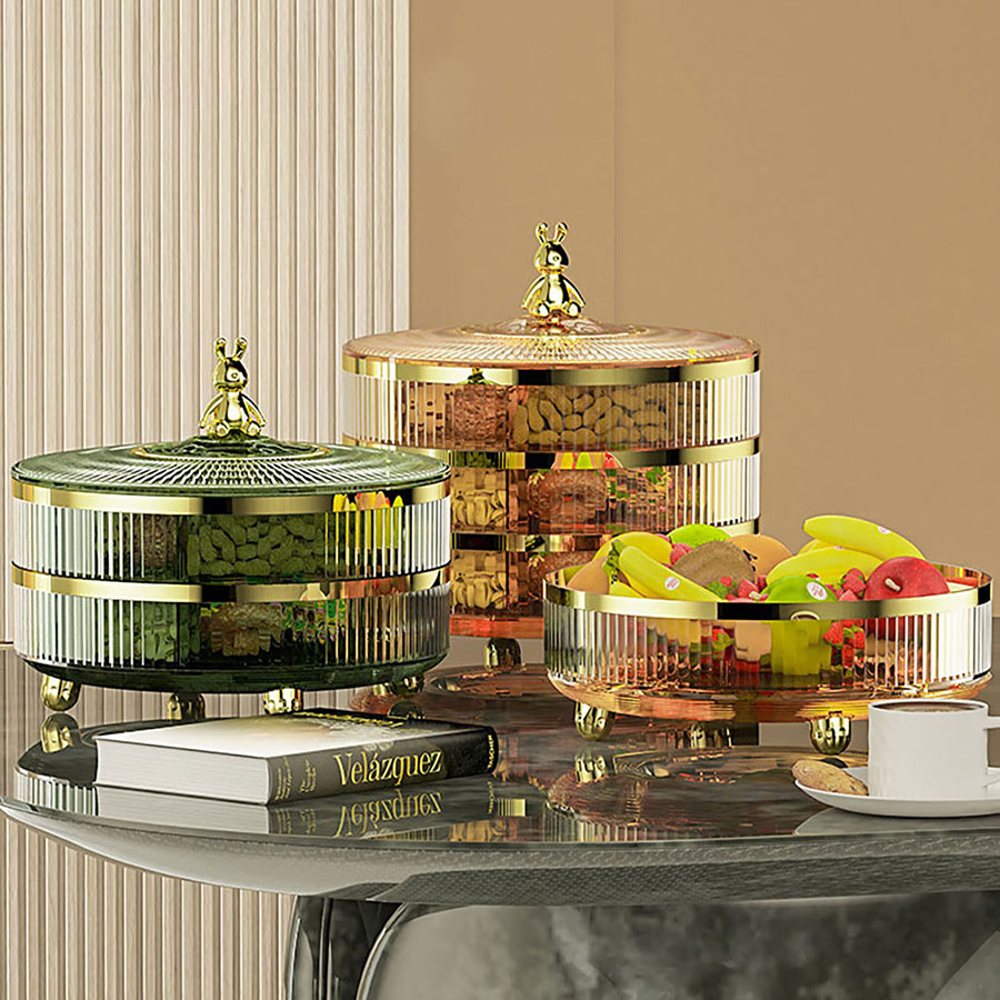金兔迎春糖果盒無(wú)轉(zhuǎn)盤(pán)