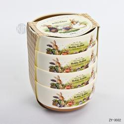 波比小號(hào)典雅雙色餐碗