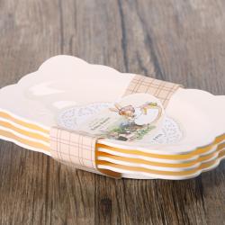 波比小號(hào)花邊長(zhǎng)方餐盤