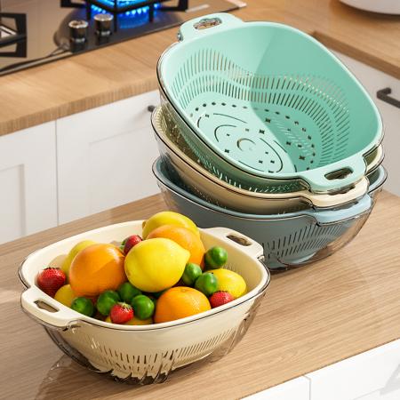 雙層瀝水籃(小號(hào)/大號(hào)