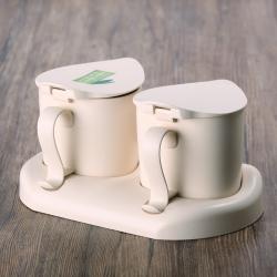 纖竹時尚調味盒 (2格)