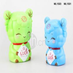 幸運(yùn)大、小卡通羊儲(chǔ)錢