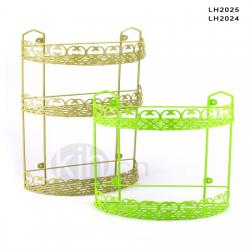 雕花半圓二層、三層架