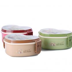 德比兔心形點(diǎn)心便當(dāng)盒