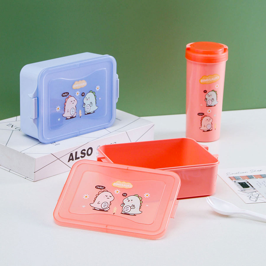 便當(dāng)盒+400CC手提杯