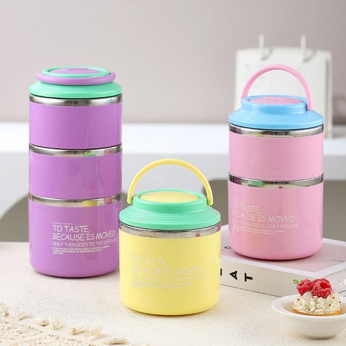 多層保溫便當盒一層/